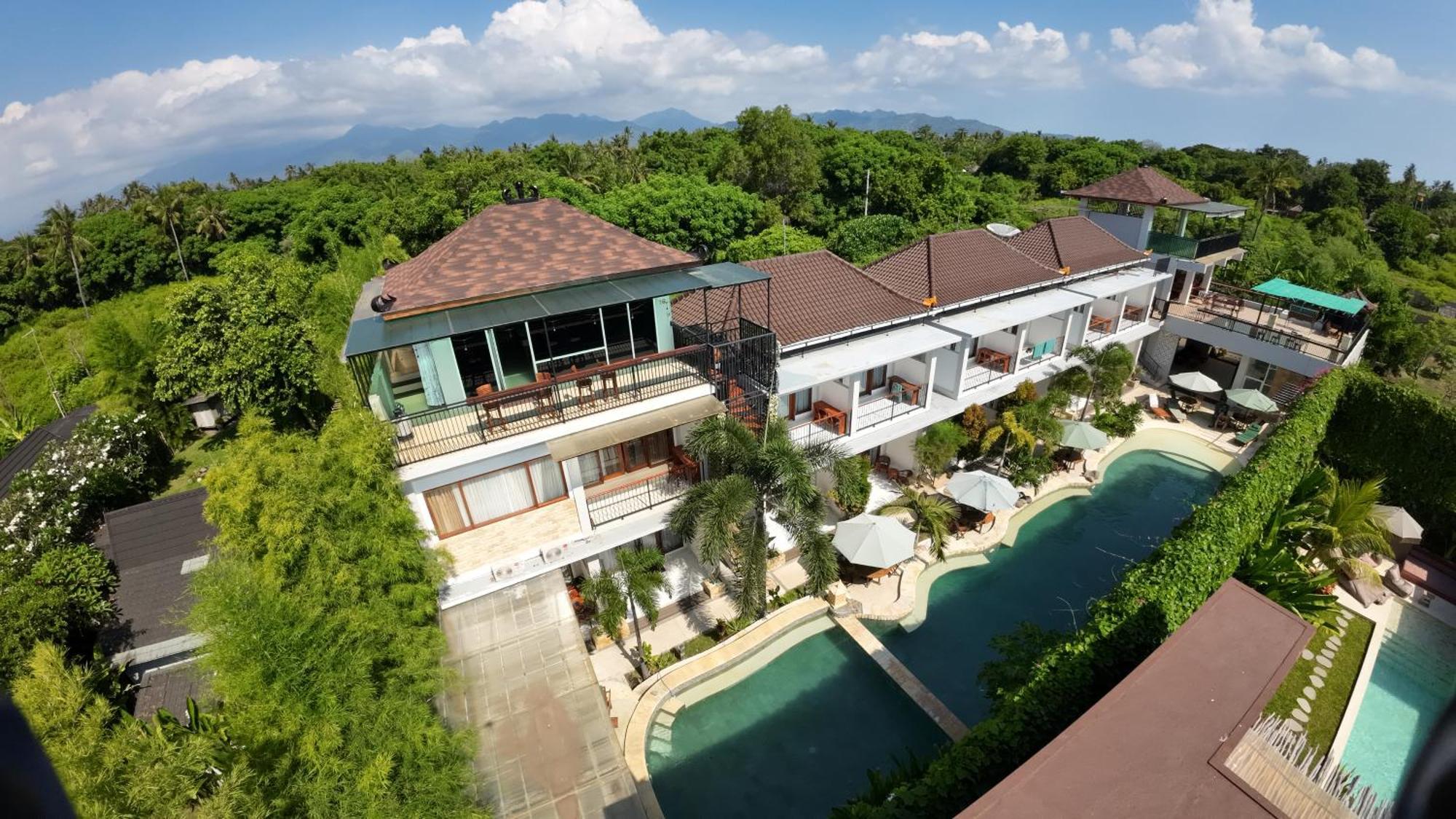 De Padma Gili Air Hotel Eksteriør billede