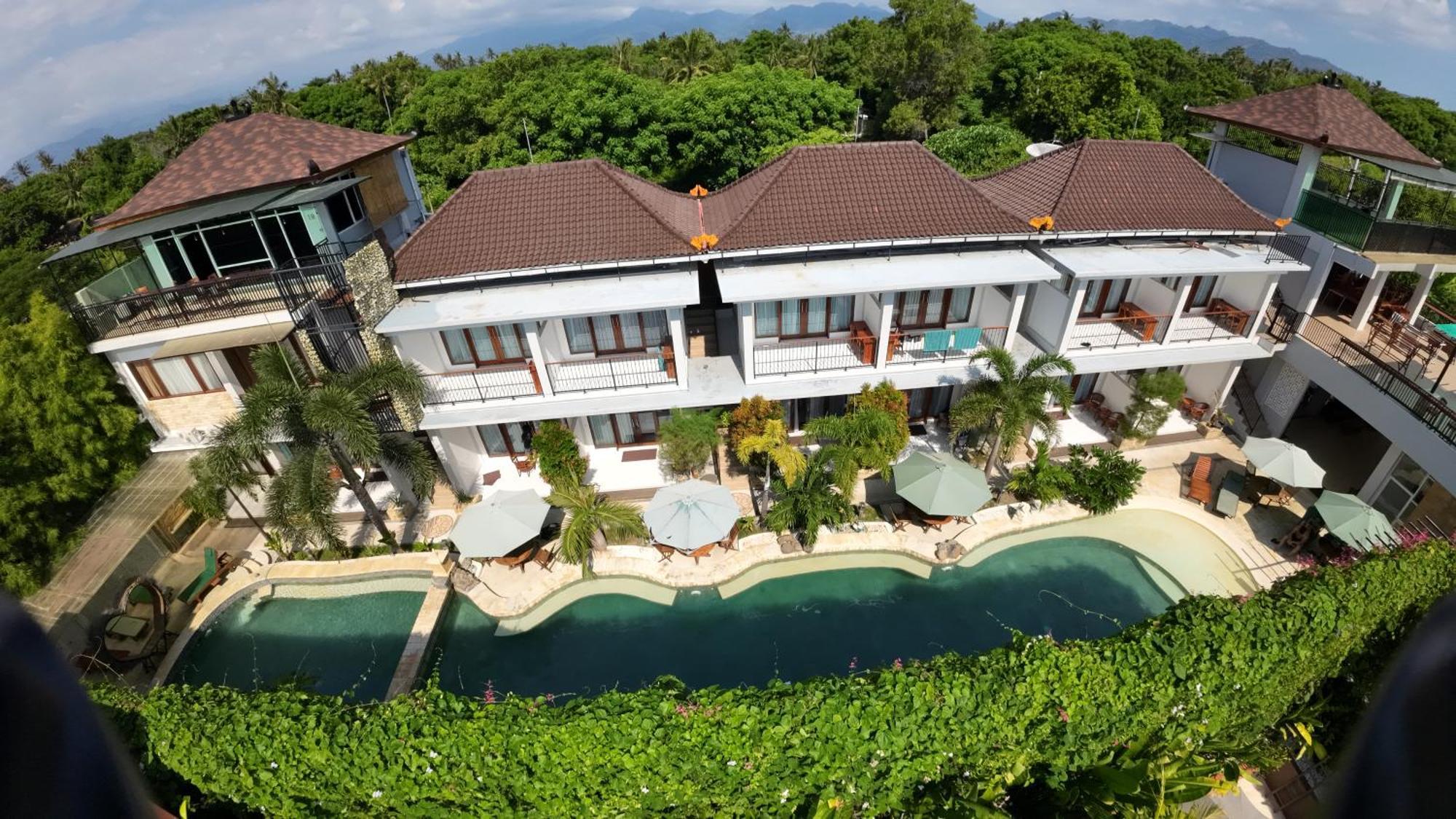 De Padma Gili Air Hotel Eksteriør billede
